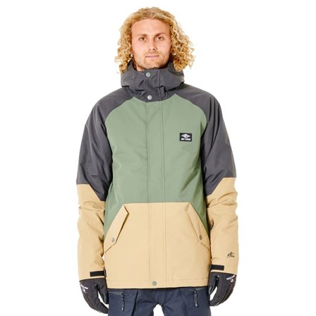 Rip Curl Men's Notch Up Snow Jacket Men unlined ski jackets Green S