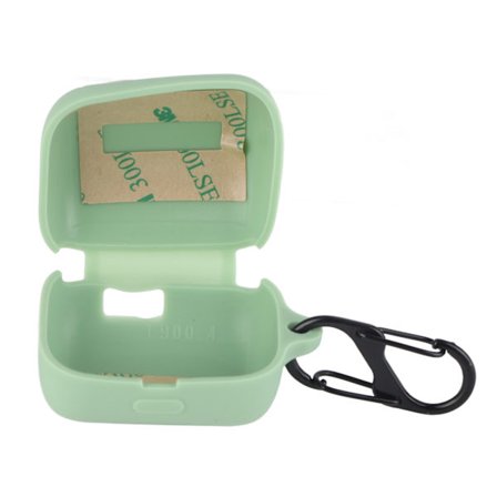 Silikoninen suojakotelo Sony LinkBuds WF-L900 Bluetooth -kuulokkeille avaimenperällä