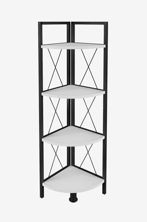 VCM - Hjørnehylle Insasi 4 - Hvit - Hyller & oppbevaring - Fra Homeroom