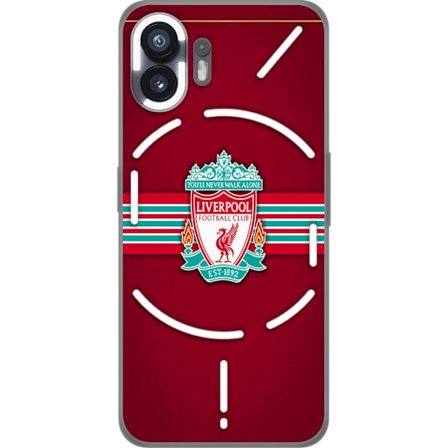 Kompatibel Mobilcover til Nothing Phone (2) Liverpool FC fodboldtrøje rød supporter merchandise