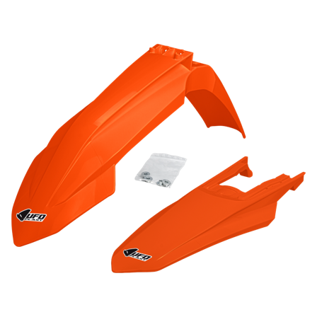 Zestaw Przedniego i Tylnego Błotnika UFO - KTM 125 XC 2023-2025