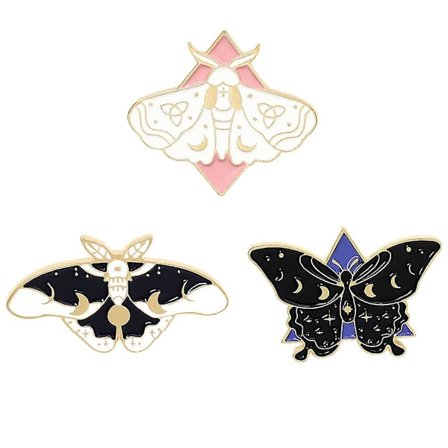 3st Fjärilsformad brosch Kreativ brosch Kläder Brosch Mode Brosch Fest Dressing Brosch För Kvinnor Present