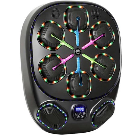 Musikboksemaskine med LED-lys og Bluetooth