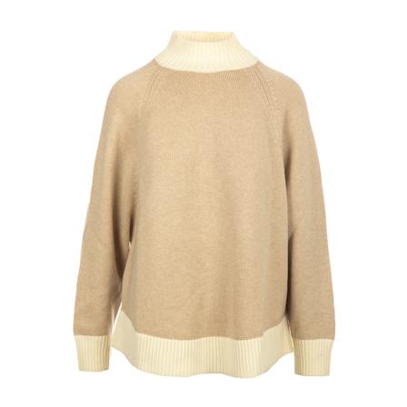 Gran Sasso, Turtlenecks Beige, Dames, Maat:S