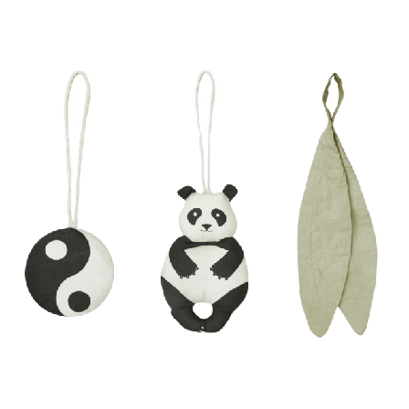 Set Med 3 Hangare For Skallrande Leksaker Panda 4215cead 2c25 4d1f B1eb 36a91c5e0807 Babyleksaker Unisex