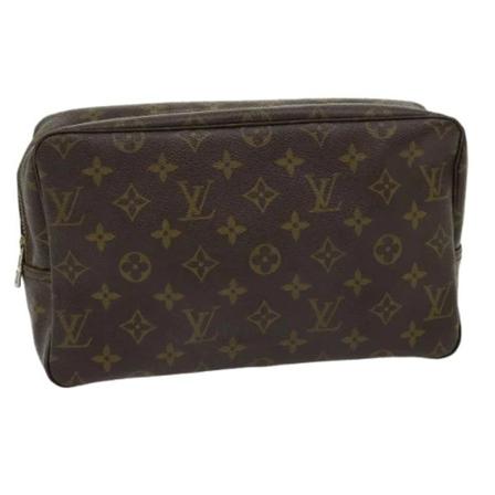 Louis Vuitton Vintage, Pre-owned Canvas louis-vuitton-bags Bruin, Dames, Maat:ONE Size