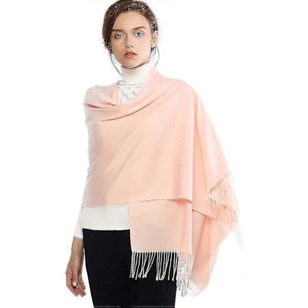 Damscarf Pashminasjalar och omslag för aftonklänning Brudtärna Bröllop Vinter Varm Lång Stor Scarves