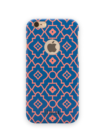 Fashion Case iPhone 6/6s Peach Echo / Snorkel Blue