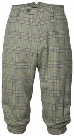 Chevalier Wiston Tweed Breeks Men Willow Green Checked