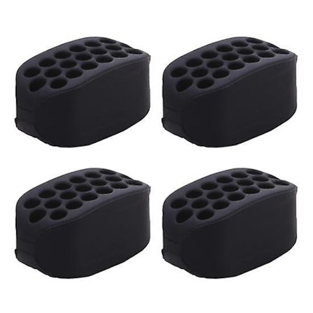 4 st Silikonkäktränare Bärbar Män Kvinnor Ansiktsmuskel Sculpturing Käkben Stärkande Käklinje Formaren Tränare db