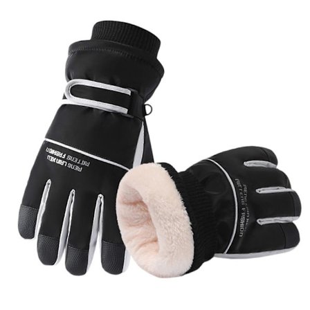 Ski Snowboardhandsker til kvinder Touchscreen Skisports handsker med skridsikkerhed til udendørs vinterbrug