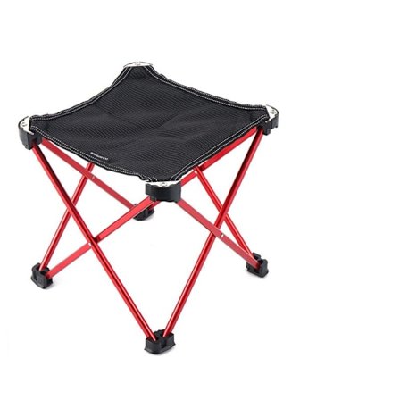 Sammenleggbar Stol Stall Piknikstol RØD