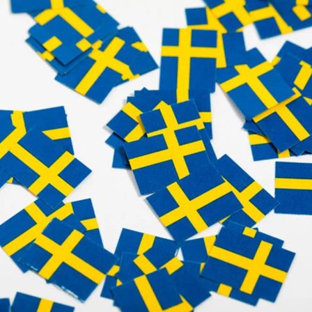 Bordskonfetti Svenska Flaggan 150st