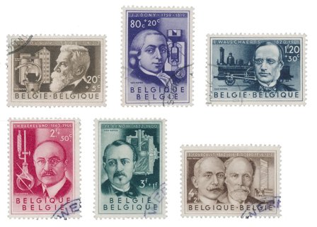 Belgien 1955 - OBP 973/78 - Stemplet