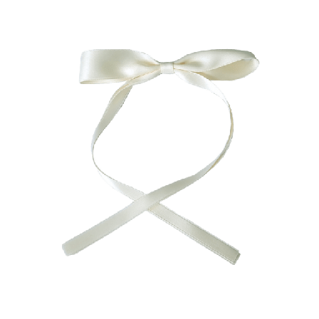 Complement Rosett Med Långa Band Accessoarer & tillbehör Dam Vit