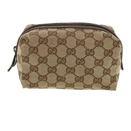 Gucci Vintage Pre-owned Canvas pouches Brun, unisex Vintage Tasker, Størrelse: ONE Size