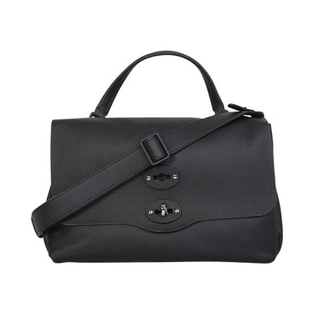 Zanellato, Handbag Zwart, Dames, Maat:ONE Size,leer