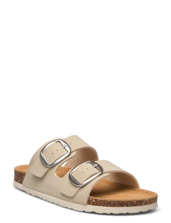 Bundao W Cork Sandal Beige Cruz