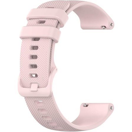 20 mm rosa pulver silikone armbånd fleksibelt hurtigspænde silico