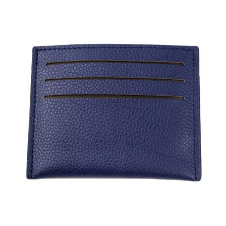 Blått kortholder 7 Trade Wallet Credit Card Holder Leather blå