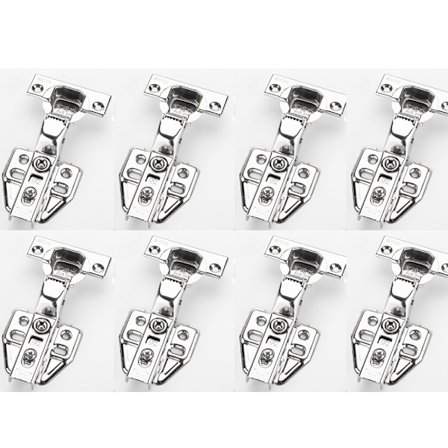 Myke lukkehengsler med hydraulisk demper Automatisk lukkende hengsel for kjøkkenskapdører Bred sving