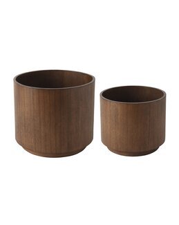 Kruka Gunnel 2-pack Brun - Mogihome