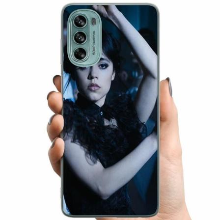 Motorola Moto G62 5g Tpu Mobilskal Wednesday Addams