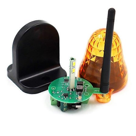 Universal 12V-265V LED Signal Alarm Lys Strobe Blinkende Lys Vægmonteret Nødadvarselslampe fo