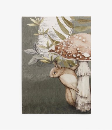 Newbie | Próbka tapety - Mural | Zielony