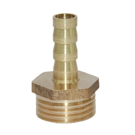 19mm 1/2"" Messing Pigtråds Slange Rør Brændstof Slange Pagode Fitting Kobling 06