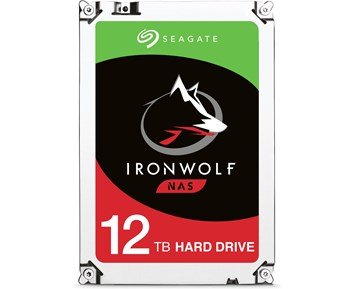 Seagate Ironwolf ST12000VN0008 12TB - IronWolf 12 TB - massiv lagring för din NAS eller hemma-server