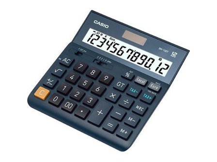 Casio Bordsräknare DH-12ET - Lyreco - Kontorsmaskiner > Räknare > Bordsräknare