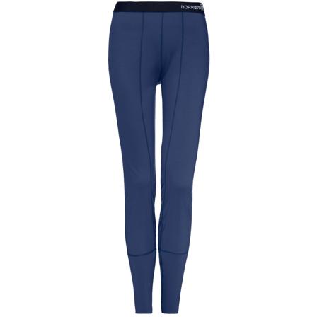 Norrøna Women's Wool Longs Women base layer trousers Blue M