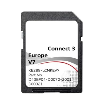 Nyeste versjon for Nissan Connect 3 V7 Oppdatert 2022 V7 LCN3 SD-kort Juke Qashqai