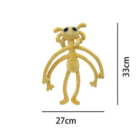Rainbow Friends Plussj Lekefigur Blå Monster Lilla Lang Arm Monster Myk Stoffdyr Halloween Jul Gave Til Barn 33cm