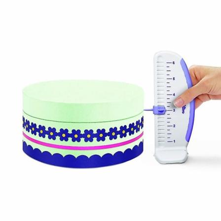 Kaka-markering Verktyg för Bakning DIY Linjal Dekoratör