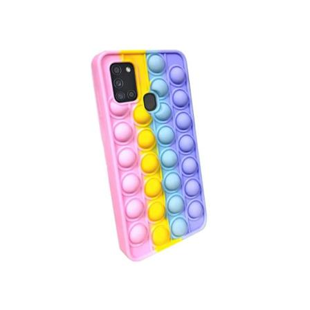 Samsung A21s Skyddande Skal Fidget Toy Pop-it V2 Multifärg