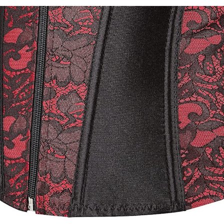 Korsetter för kvinnor Overbust Bustier Top Gothic Sexy Shoulder