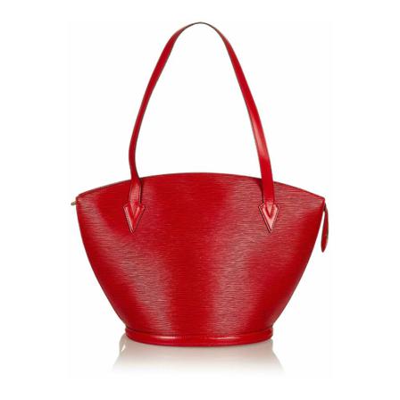 Louis Vuitton Vintage, Pre-owned Bag Rood, Dames, Maat:ONE Size,leather