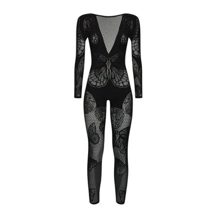 Wolford Jumpsuits Sort, Dame Buksedragter