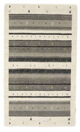 Klein Gabbeh Indisch Teppich 95X163 Wolle