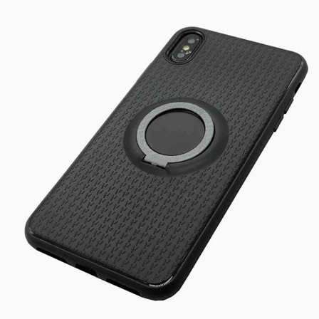 iPhone XS Max - Stilrent Skal med Ringhållare (FLOVEME)