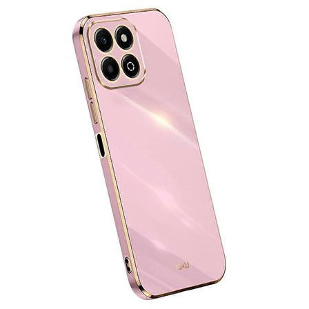 XINLI Suojakotelo Honor X6b 4G -puhelimelle TPU-materiaalista, galvanoidulla kehyksellä - Musta