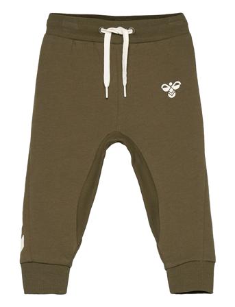Hmlapple Pants Sweatpants Mjukisbyxor Grön Hummel