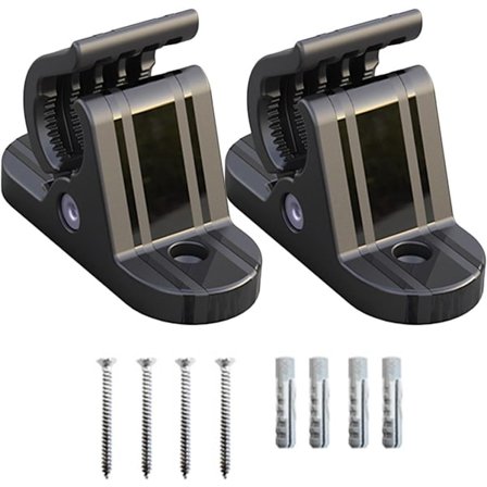 EV Ladekabelholder, Elektrisk Billaderholder, 2X Anti-Drop Bilorganisator Veggfeste | EV Lader Støtte Klemme