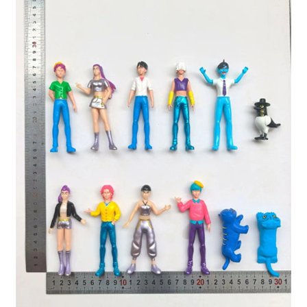 MINISO Demon Hunters Huntrix Kpop Figurer Set - Derpys Tiger Rumi Italian Brainrot Figurleksak Kollektion 12 st Alternativ 1