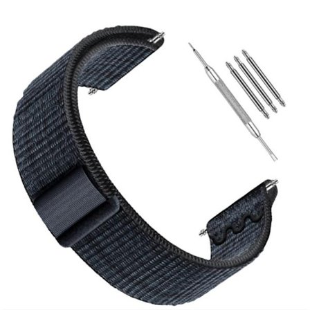 Garmin-kompatibelt nylonarmband 22mm - Forerunner 245/255/265M