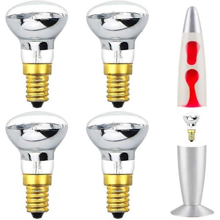 Db Lava Lampa Glödlampa 25w E14 R39 Varmvit Reflektor Spotlight Glödlampa (4-pack)