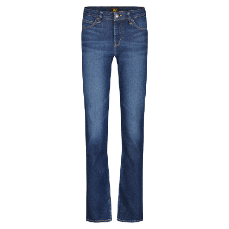 Lee MARION STRAIGHT Jeans Dam Blå 29/33