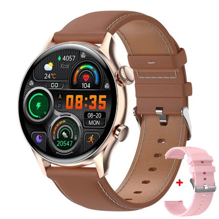 HK8 Pro Bluetooth-samtal I30 Smartwatch Herr 1,36 tum AMOLED 390*390 Skärm Smart Klocka IP68 Vattentät